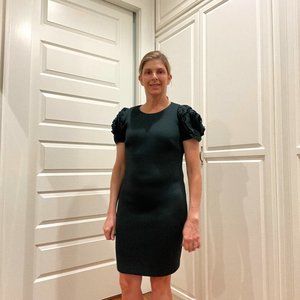 Kelly Green Scuba Dress